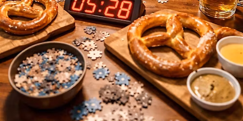 Puzzles,  Pints & Pretzels!