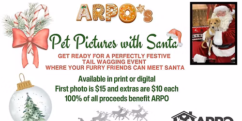 ARPO's Pet Pictures w\/ Santa
