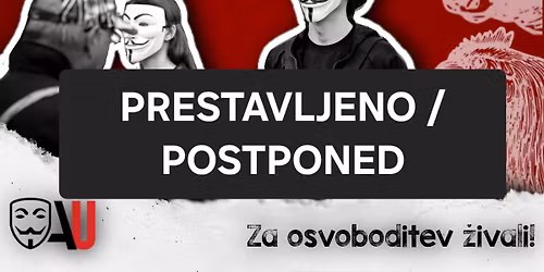 POSTPONED - VELIKA KOCKA RESNICE - BIG CUBE OF TRUTH