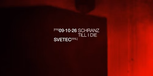 SVETEC ALL NIGHT LONG - SCHRANZ TILL I DIE