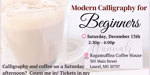 Modern Calligraphy for Beginners