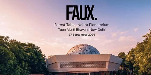Food and UX Hangout- Nehru Planetarium