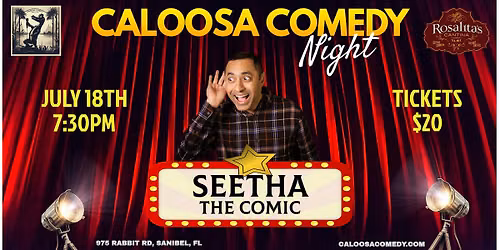 Caloosa Comedy Night with Headliner Seetha the Comic