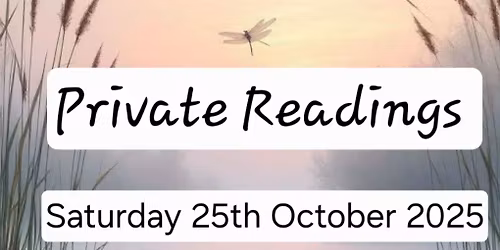 Private Readings with Sarah Maloney or Dominic Peter