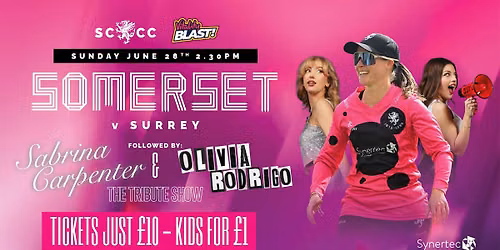 Somerset Women T20 & Sabrina Carpenter \/ Olivia Rodrigo Tribute Evening