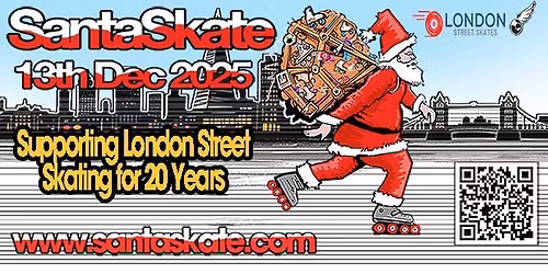 London Santa Skate 2025
