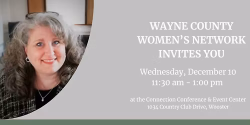 Wayne County Women\u2019s Network December Meeting: Julie Kastner, Main Street Bank