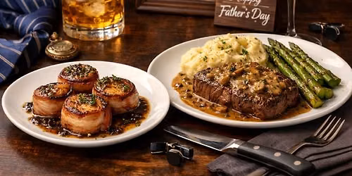 Father\u2019s Day - Scallops, Steak & Truffle \u2014 Florida Academy of Baking