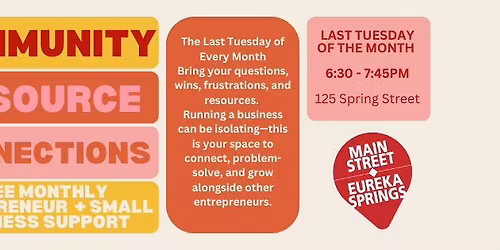 Community Resource Connections - Entrepreneur Support