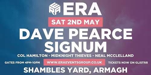 ERA DANCE CLASSICS - SAT 2nd MAY 2026