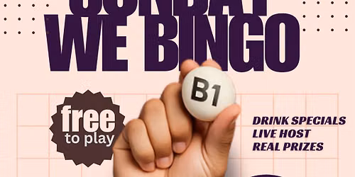 Sunday We Bingo @ 1881