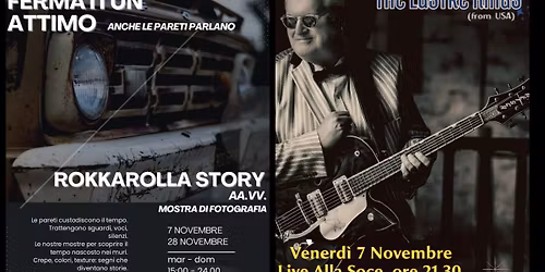 Mark Gamsjager & The Lustre Kings +Inaugurazione Mostra RokkaRolla Fest