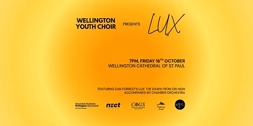 Lux: A Wellington Youth Choir Concert