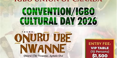 UBE NWANNE : CULTURAL DAY CELEBRATION