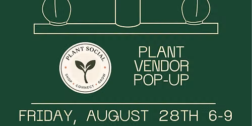 PLANT BINGO & PLANT POP-UP with Plant Social by Rooted Treasures