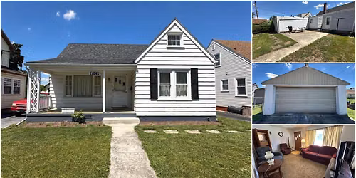 HOME & (2) GARAGES for AUCTION at 11042 Lincoln Ave, Hagerstown MD 21740 