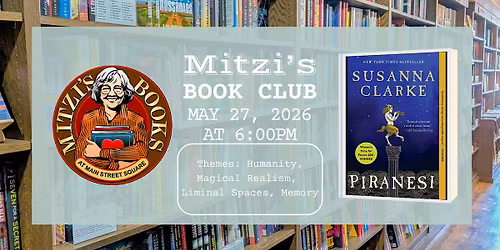 Mitzi's Books Book Club: Piranesi by Susanna Clarke