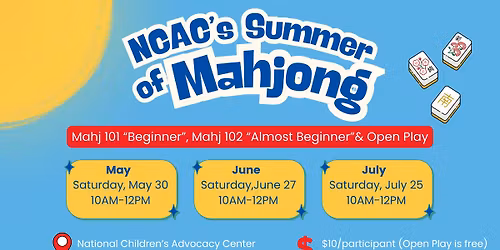 NCAC's Summer of Mahjong