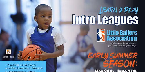 Little Ballers Association is BACK For Our Summer Session! 
