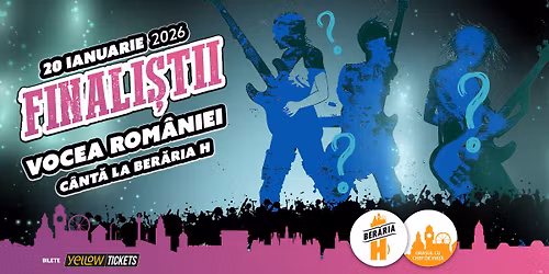 Finali\u015ftii Vocea Rom\u00e2niei 2025 \/\/ Live la Ber\u0103ria H | bilete la jum\u0103tate