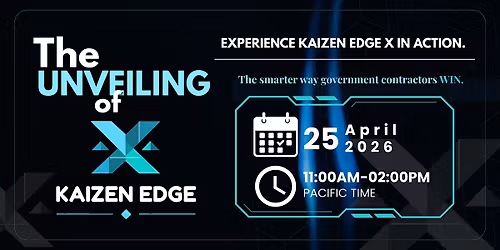 The UNVEILING of Kaizen Edge X  | April 25th