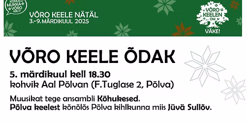 V\u00f5ro keele \u00f5dak P\u00f5lvan