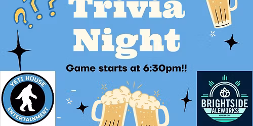 Trivia w\/Yeti House Entertainment