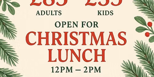 CHRISTMAS DAY AT THE COACH & HORSES ADDERBURY