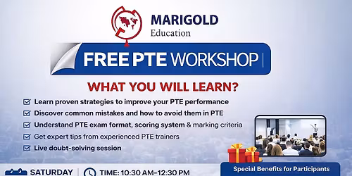 FREE PTE WORKSHOP \u2013 Ahmedabad