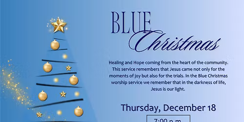 Blue Christmas Worship