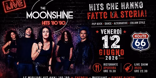 The Moonshine Band live al Route 66 | Hits \u201980 \u201990