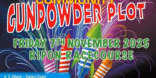 Ripon Community Bonfire and Fireworks Display