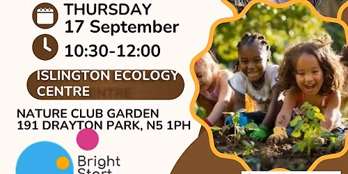 Nature Club Garden (FREE) Families and Kids 0-5+