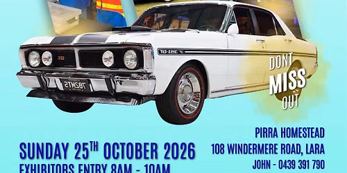 Lara Lions Car Show