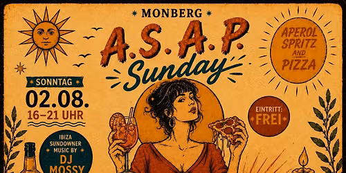 A.S.A.P. Sunday - Aperol Spritz and Pizza 