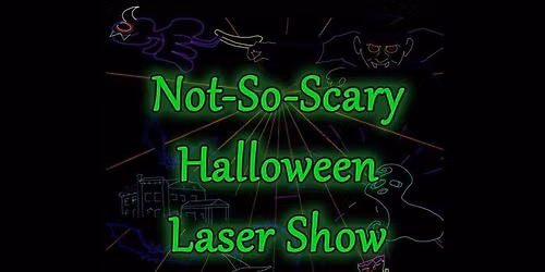 Not-So-Scary Halloween Laser Show