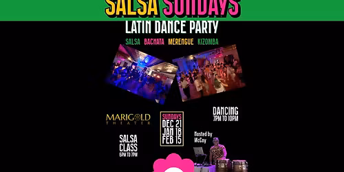 Salsa Sundays at the Marigold (Monthly)
