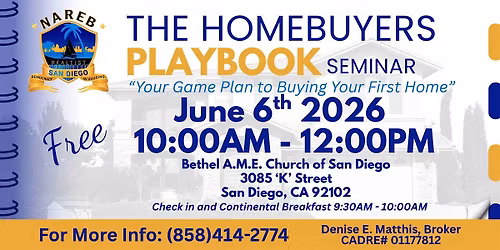 HOMEBUYER SEMINAR (FREE)