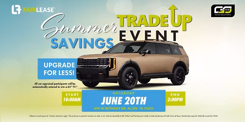 FairLease Trade Up Event - Allen