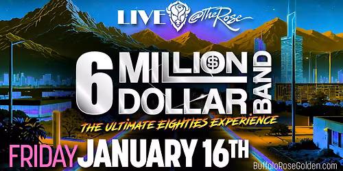 6 Million Dollar Band - The Ultimate 80s Experience!