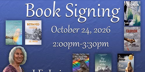 J.E. Irvin Book Signing!