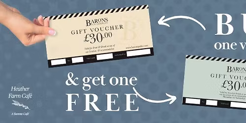 Buy One Get One FREE Voucher Sale