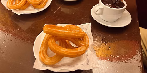 Churros with chocolate