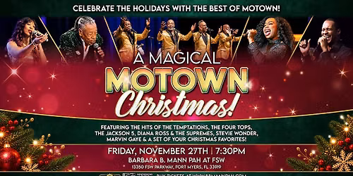 A Magical Motown Christmas | Fort Myers, FL