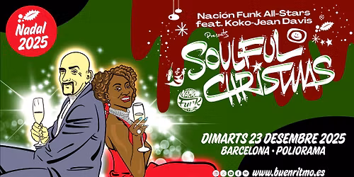 Soulful Christmas amb Nacion Funk All-Stars i Koko-Jean Davis al Teatre Poliorama