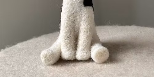 Friesian Cow Needlefelting Workshop with Jo Gardiner 