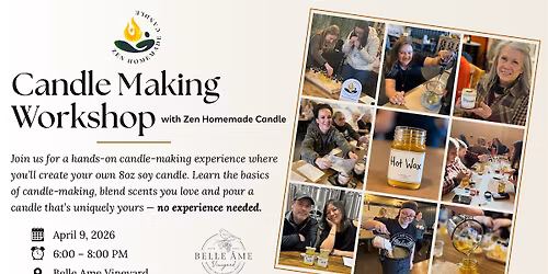 Spring Candle Making Workshop