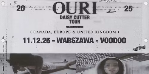 OURI \/ 11.12.25 \/ VooDoo, Warszawa