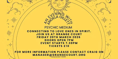 An Evening with Medium Angela Gillet