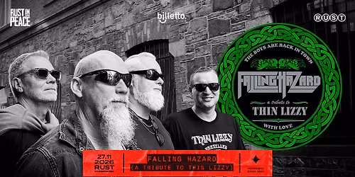 Rust In Peace: Falling Hazard koncert